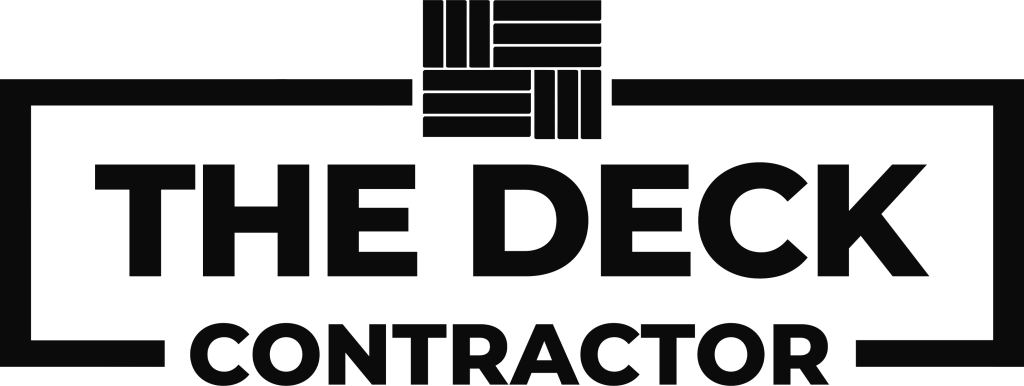 The Deck Contractor Logo Black