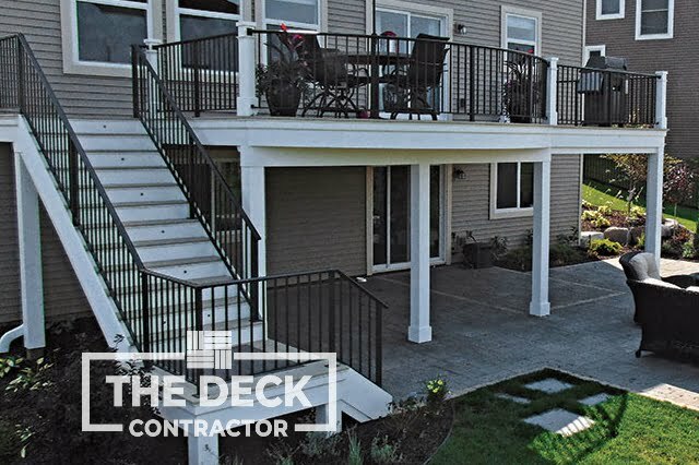 The Deck Contractor Vancouver Two Story Deck